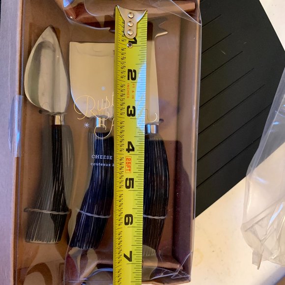 Rustic Antler Cheese Knives- set of 3 - Picture 4 of 8